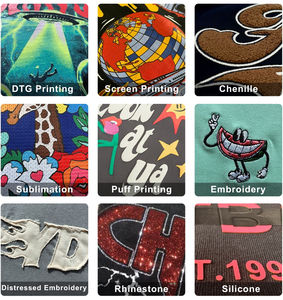 Camiseta Gráfica Streetwear para Hombre, Algodón Pesado, Corte Holgado Oversize, Estampado Personalizado con Logo, Venta al por Mayor - Product Image 6