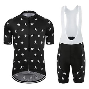 Ensemble de maillots de cyclisme pour hommes et femmes, kit de vêtements de sport professionnels à séchage rapide - Product Image 1
