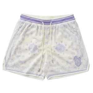 Venta al por mayor OSTROWEARS ENTERPRISES Pantalones cortos de gimnasio para hombre 100% algodón Power Lifting Mesh Short Bordado Logo Pantalones cortos de sublimación gruesa - Product Image 1