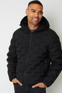 Veste matelassée oversize unisexe de qualité supérieure, fermeture éclair, hiver, personnalisée, matelassée, imperméable, respirante, capuche, vêtement d'extérieur - Product Image 4