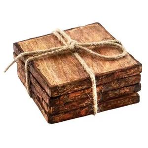 Posavasos de madera de diseño Esteras elegantes para proteger su mesa - Product Image 3