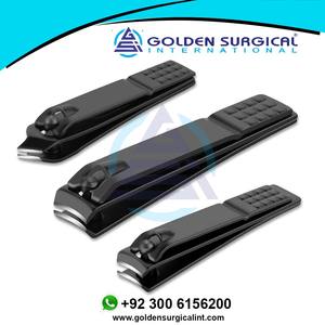 Juego de Cortaúñas de Acero Inoxidable Negro para Uñas de los Pies y Uñas Encarnadas Gruesas, Perfecto para Cortaúñas para Hombres y Mujeres - Product Image 5