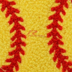 แผ่นผ้ากำมะหยี่ปักลายหลากสีสำหรับเสื้อผ้าแผ่นปักโลโก้ตามสั่ง - Product Image 3