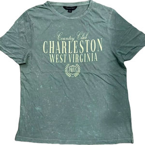 T-shirts à manches courtes pour hommes, coupe classique, 100% coton, respirant, écologique, design léger à col rond, logos imprimés à l'écran, tricotés 180 - Product Image 1