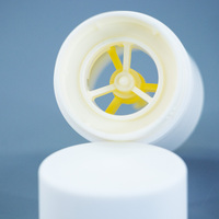 Tube vide de 50g pour déodorant, avec bouchon à vis, rechargeable, en PP, tube torsadé, couleur personnalisée, pour baume solide anti-transpirant, emballage OEM
