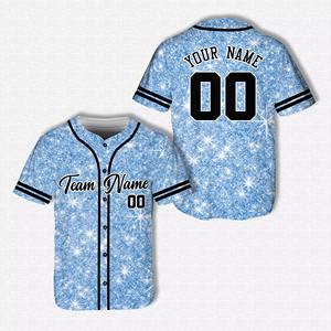 Jersey de béisbol con diseño personalizado para hombre, ropa deportiva sublimada, corte y costura de béisbol - Product Image 4