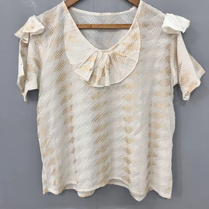 เดรสเกาหลีพิมพ์ลายนกยูงดอกไม้ไซส์ใหญ่ทรงหลวมผูกคอวีสำหรับผู้หญิงของขวัญเจ้าสาวส่วนบุคคลผู้หญิง - Product Image 1