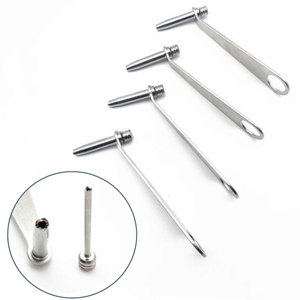 CE approuvé professionnel orthopédique canulé vis clou perceuse manchon en acier inoxydable os vis perceuse Guide signe-âge chirurgical - Product Image 3