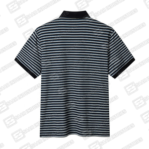 Nueva Llegada Camisa Formal de Manga Corta de Punto para Hombre de Alta Calidad con Diseño de Cuello Transpirable Antiarrugas - Product Image 2