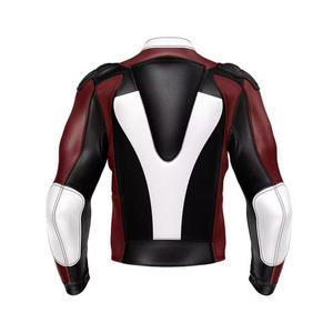 Chaqueta de cuero de bombardero de piel de oveja genuina Chaquetas de cuero de motocicleta para hombre Chaqueta de cuero para hombre - Product Image 2