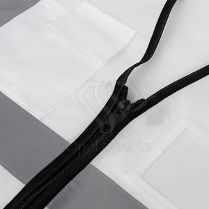 Chaleco de Seguridad Reflectante de Alta Visibilidad con Logotipo Personalizado, ANSI Clase 2, Impermeable, Ecológico, de Secado Rápido, con Servicios OEM/ODM Disponibles - Product Image 5