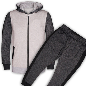 Conjuntos Deportivos de Invierno para Hombre, Tallas Grandes, 100% Algodón, Diseño 2 en 1, Alta Calidad, Venta al Por Mayor - Product Image 3