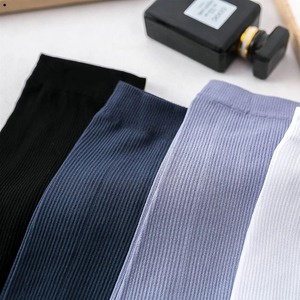 Calcetines de seda de hielo ultrafinos para hombre para verano primavera transpirable suave tobillo fibra de bambú sólido diseño de negocios Logo impresión Digital - Product Image 2