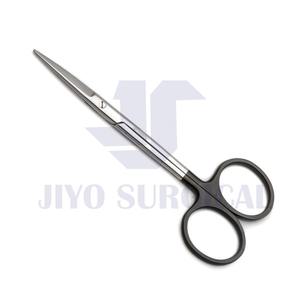 Profesional 11,5 cm recto bebé Metzenbaum tijera de alta calidad carburo de tungsteno instrumento quirúrgico Manual base quirúrgica - Product Image 3