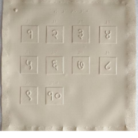 Livre d'apprentissage tactile marathi Alphabets et chiffres