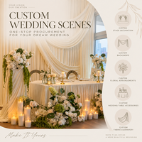 Table de bienvenue pour mariage en intérieur ou en extérieur, fleurs artificielles personnalisées, toiles de fond pour mariage, solutions de décoration de mariage