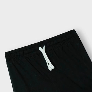 Elegante chándal juvenil Traje de algodón de moda para niños con conjunto de camisas y pantalones cortos a juego - Product Image 4