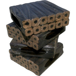 Briquettes de bois d'acacia naturel, briques de charbon de bois fusionné creuses pour le chauffage des poêles et le barbecue - Product Image 3