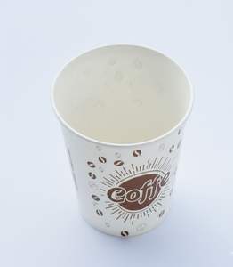 Vaso de Papel de Pared Simple de 8oz con Logotipo Impreso Personalizado, Biodegradable, Desechable, al por Mayor - Product Image 5
