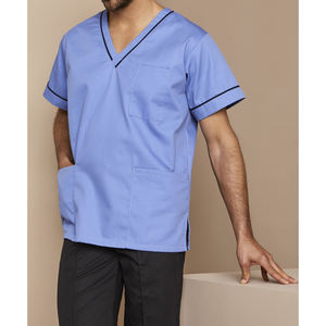 Cómodo Spandex Poliéster Hospital Scrub Sets Uniformes Higos Scrubs Sets Venta al por mayor Médico Hombres Mujeres Enfermería Scrub Sets - Product Image 5