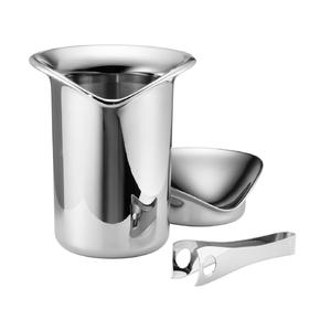 Best Selling Modern Metal Wine Cooler <b>Tub</b> Polished Stainless Steel Sleek Finished Perfect for and Tabletop <b>Beverage</b> - Product Image 1