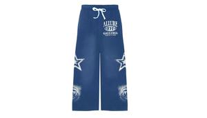 Pantalon de survêtement décontracté pour homme, coupe droite, taille mi-haute, imprimé sur mesure, 100% coton, style streetwear - Product Image 5