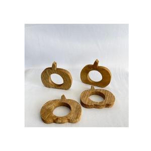 Handcrafted wooden napkin <b>rings</b> <b>for</b> elegant dining tables weddings festive celebrations hotels restaurants and homes - Product Image 6