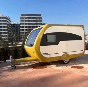 Remolque todoterreno de doble eje de calidad para caravanas con tres literas / Caravana de lujo todoterreno móvil para viajes con baño - Product Image 4