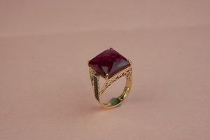 Lujo 20Ct Lab Grown Diamond Ring Princess Cut VS1 IGI SGL Certificado Oro Rosa Oro Plata Compromiso Boda Proveedor de joyería - Product Image 5