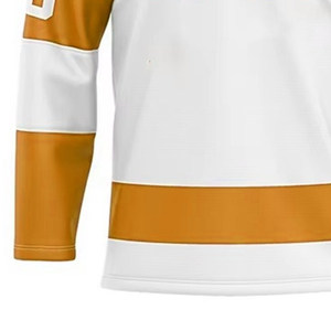100% poliéster transpirable impreso sublimación hombres Hockey sobre hielo Jersey diseño personalizado ropa deportiva-Hockey Wear camisas - Product Image 4