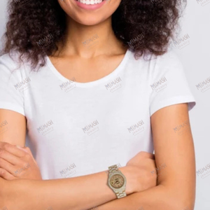 Unisex Moissanite Diamond <b>Watch</b> with Fully Iced Out Stainless Steel <b>Bracelet</b> Luxury Premium Wristwatch for <b>Men</b> & Women - Product Image 4