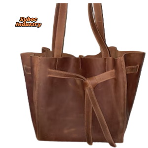 New Ladies Leather Handbags Real Cowhide <b>Tote</b> <b>Bag</b> with Chain Decoration Shoulder <b>Bags</b> for Women - Product Image 1