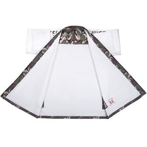 Kimono de Jiu Jitsu brasileño de competición Premium, traje de agarre de diseño personalizado para artes marciales y MMA con logotipo en la parte delantera - Product Image 3