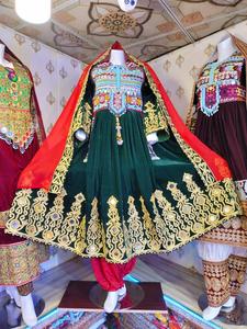 100% Top Haute Qualité Afghan Kuchi Robes En Gros Haute Qualité Traditionnelle Afghane Kuchi Robe En Vrac Quantité - Product Image 3