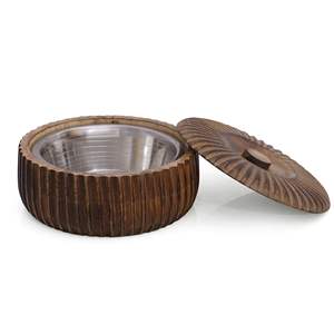 Caja de madera para chapati tallada a mano, fabricada en India, de alta calidad, tamaño personalizado, gran demanda en India, hecha a mano. - Product Image 1