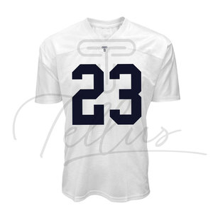 Maillot de football américain pour jeunes garçons, manches courtes, léger, confortable, fabriqué en usine, haute qualité, 100% polyester - Product Image 6