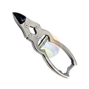 Pince à cuticules professionnelle en acier inoxydable allemand avec lames à joint en boîte tranchantes, pince à ongles et à cuticules robuste, fabrication - Product Image 1