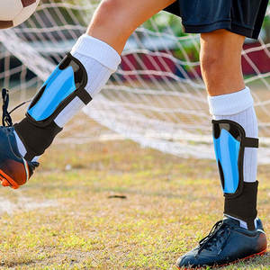 Protège-tibia en cuir avec logo personnalisé de haute qualité pour l'entraînement de boxe Protection du sport pour adultes pour le football Logo imprimé - Product Image 6