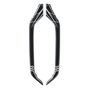 Argento 3D manubrio adesivi di protezione per Honda Africa Twin 1000 2018-2019 paio di adesivi moto - Product Image 1