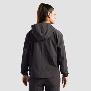 Veste coupe-vent à capuche Zephyr pour l'automne, couleur anthracite - Product Image 2