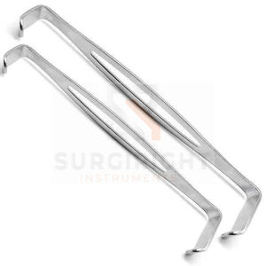 Parker langenbeck ชุดรีแทรคเตอร์แบบแมนนวลเครื่องมือผ่าตัดไทเทเนียมสแตนเลส2ชิ้นพื้นฐาน - Product Image 5