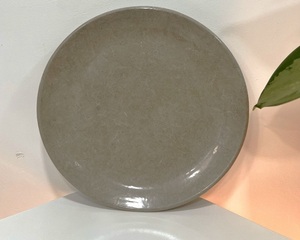 จานอาหารค่ำแบบนำกลับมาใช้ใหม่ได้100% ชามและถาดสีแกลบเป็นมิตรต่อสิ่งแวดล้อมวางซ้อนกันได้และปลอดภัยต่ออาหารสำหรับใช้ในบ้าน - Product Image 5