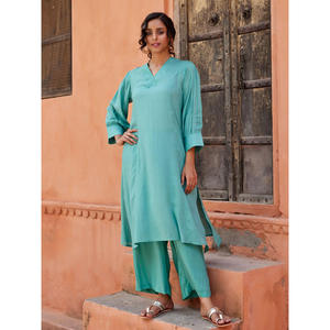 Ensemble Kurta en modal pour femmes grandes tailles - Product Image 5