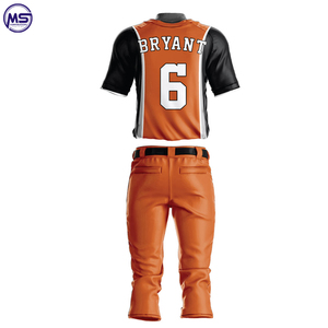 2025 Sports Wear New Design High Quality Breathable Polyester <b>Baseball</b> Uniform <b>Sets</b> Plus Size for Unisex Adults Anti-UV Quick - Product Image 3