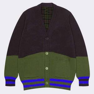 Pull en coton pour femmes, nouveau design tendance, couleur claire, bouton brodé, col en V, manches longues, mignon, automne - Product Image 4