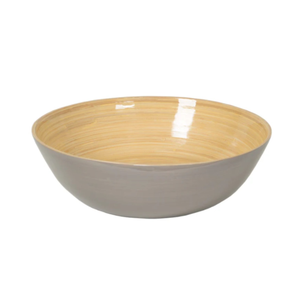 Bol de fruits à salade ovale en bambou léger filé biodégradable fait à la main écologique Style européen tendance Vietnam B2B poli - Product Image 3