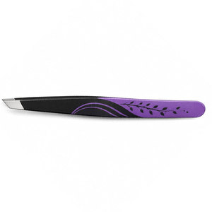 SHEARS BEAUTY แหนบสแตนเลสปลายเฉียงโค้ง ทนทาน สำหรับมืออาชีพ ใช้สำหรับคีบคิ้วและจัดแต่งทรงคิ้ว - Product Image 6