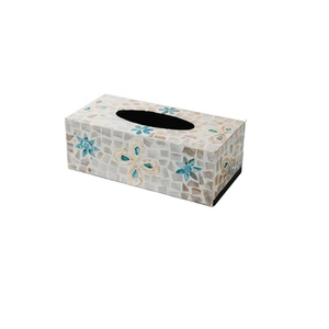 New Modern Design Table <b>Tissue</b> Box <b>Holder</b> Mother of Pearl <b>Tissue</b> Box Napkin <b>Holder</b> for Living Room Bedroom <b>Kitchen</b> Use - Product Image 3