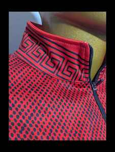 Sweat à capuche zippé intégral pour homme, style hip-hop, patchwork uni, double capuche, en molleton de coton 3D, style gothique, vente en gros - Product Image 4