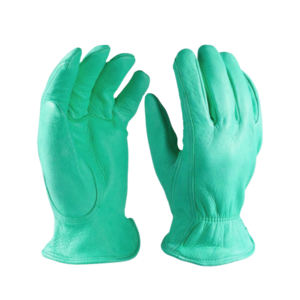 Ropa de trabajo de piel de vaca suave Guantes de conducción Cómodos Guantes de seguridad para jardinería industrial Logotipo personalizado Protección de manos - Product Image 2
